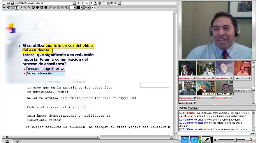 Sala de debate virtual 