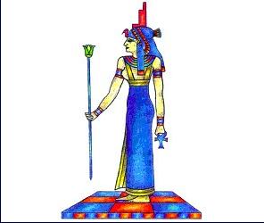 Diosa Isis madre de Horus