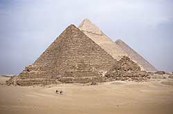 Pirámides, Keops, Kefren y Micerinos