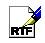 Icono de Archivo RTF