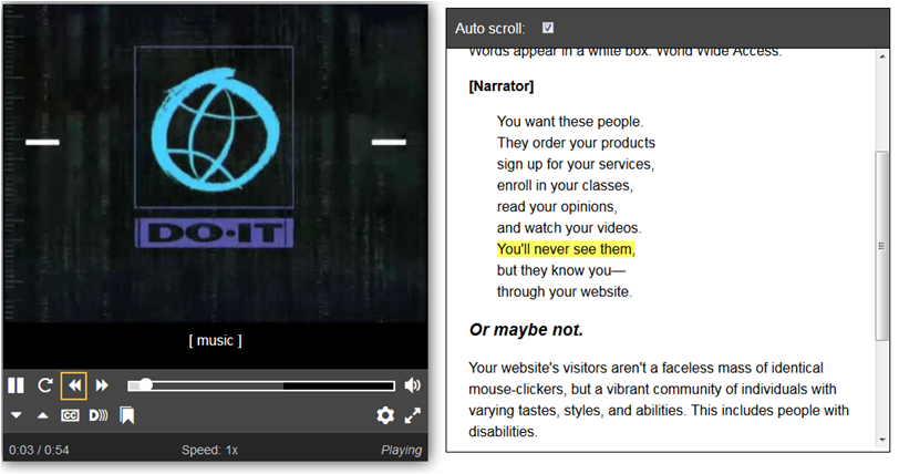 Ejemplo 3: Código para incrustar un video con html5 con javascript